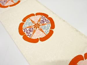 アンティーク 華紋織り出し袋帯(着用可)